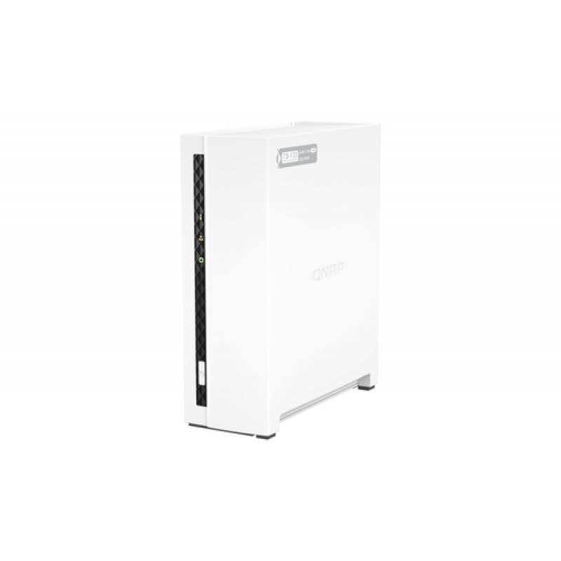 QNAP TS-133 servidor de almacenamiento NAS Torre Ethernet Blanco