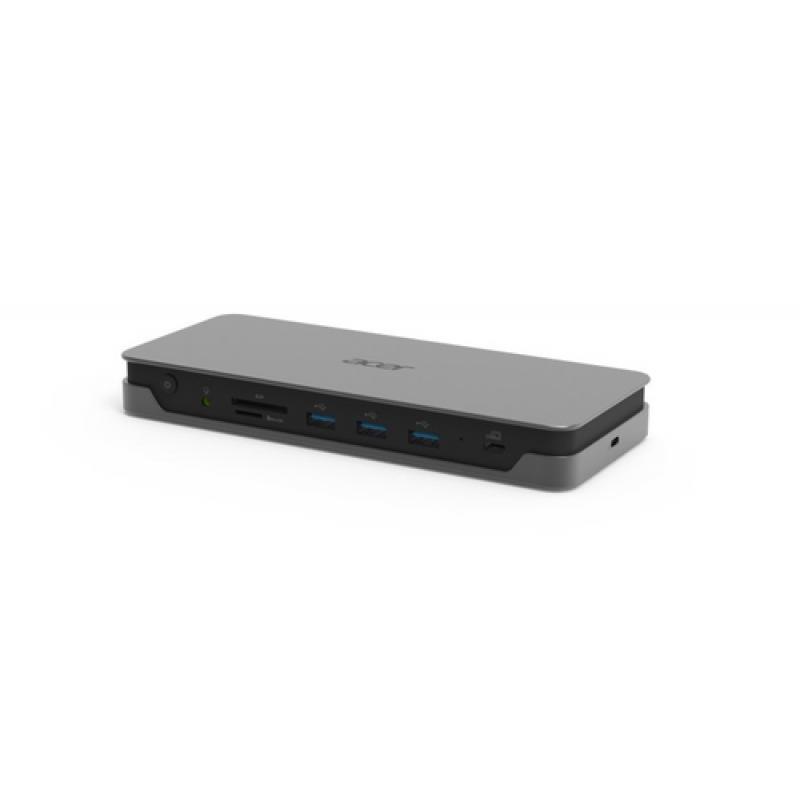 Acer USB Type-C Gen 1 Dock Alámbrico USB 3.2 Gen 1 (3.1 Gen 1) Type-C Gris
