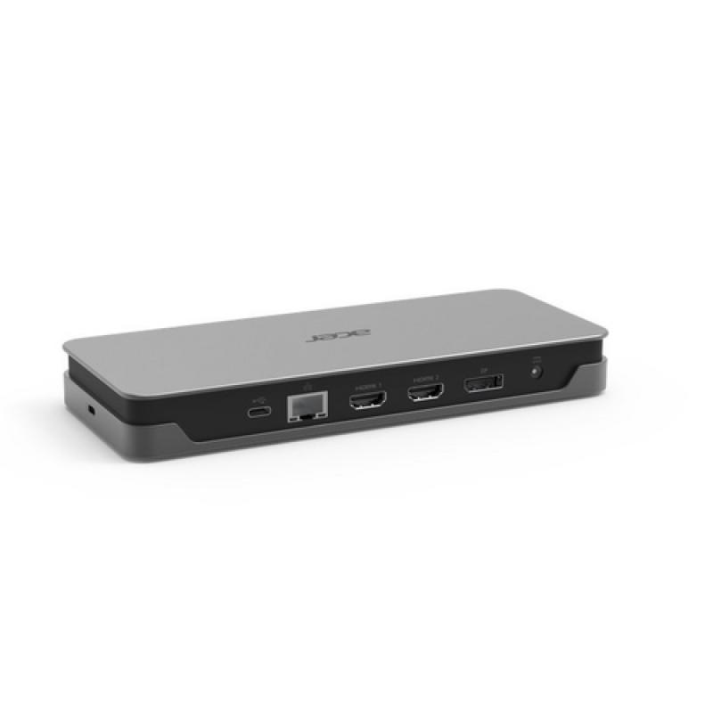 Acer USB Type-C Gen 1 Dock Alámbrico USB 3.2 Gen 1 (3.1 Gen 1) Type-C Gris
