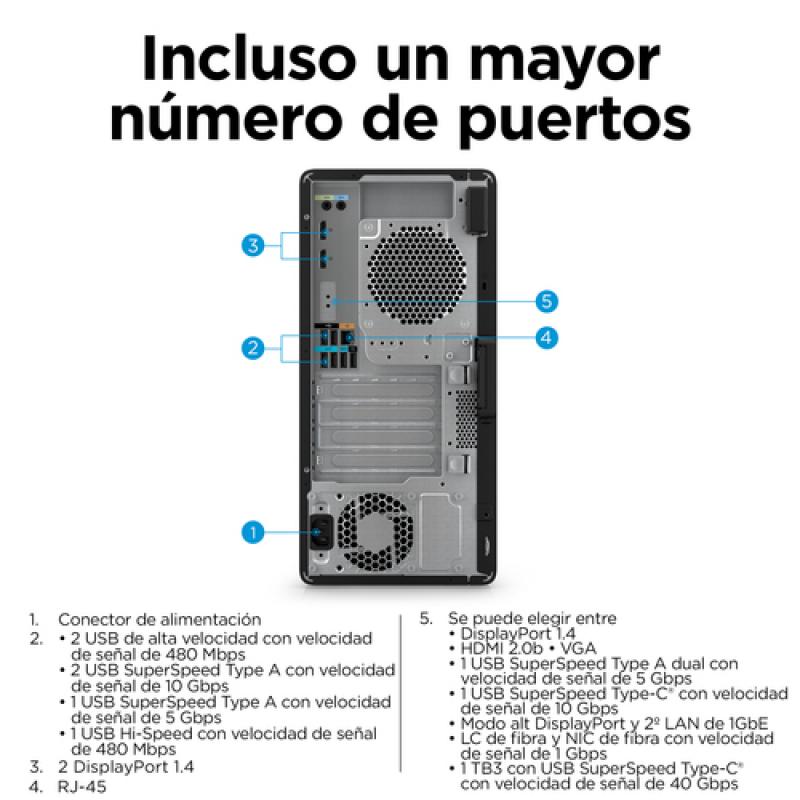 HP Z2 G9 i7-12700 Torre Intel® Core™ i7 16 GB DDR5-SDRAM 512 GB SSD Windows 10 Pro PC Negro