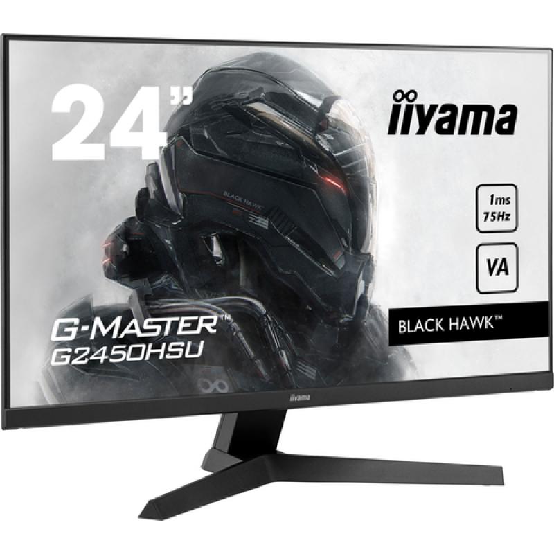 iiyama G-MASTER G2450HSU-B1 pantalla para PC 60,5 cm (23.8") 1920 x 1080 Pixeles Full HD LED Negro