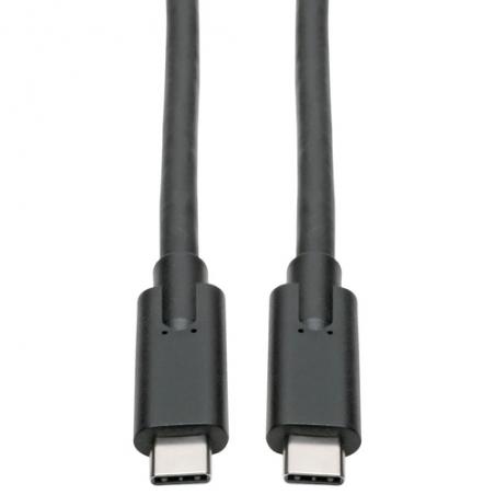 Tripp Lite U420-006-5A Cable USB-C (M/M) - USB 3.1, Gen 1 (5 Gbps), Especificación de 5A, Compatible con Thunderbolt 3, 1.83 m [