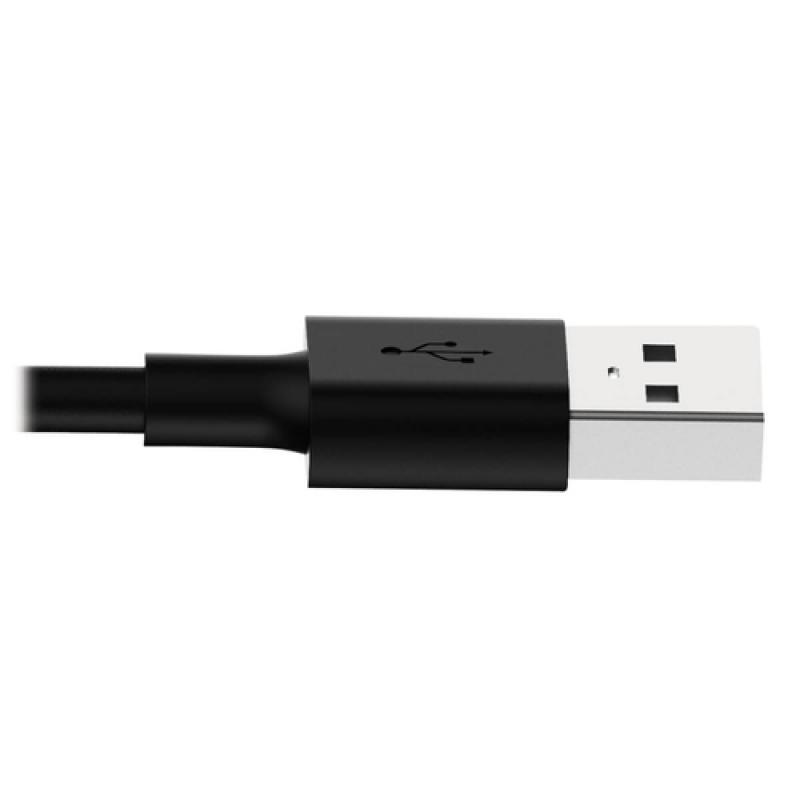 Tripp Lite M100-003-BK Cable de Sincronización y Carga USB A a Lightning, Certificado MFi - Negro, M/M, USB 2.0, 0.91 m [3 pies]