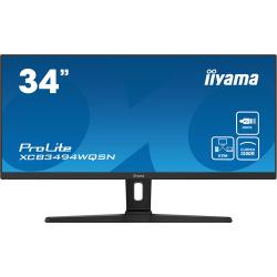 iiyama ProLite XCB3494WQSN-B1 pantalla para PC 86,4 cm (34") 3440 x 1440 Pixeles UltraWide Quad HD Negro