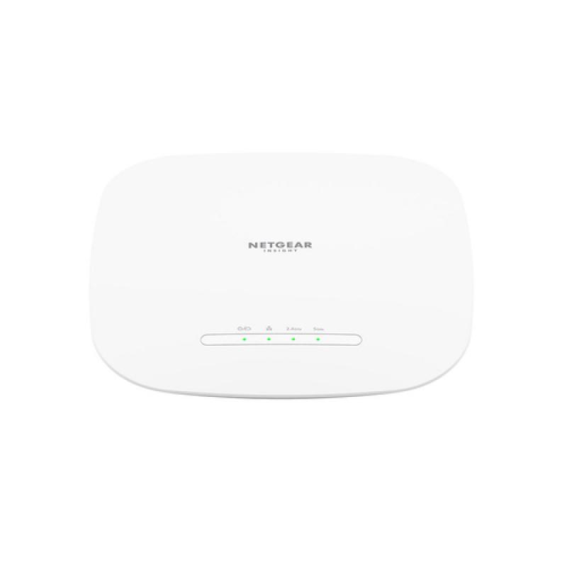 NETGEAR AX3000 Dual-Band PoE Multi-Gig Insigh WAX615 3000 Mbit/s Blanco Energía sobre Ethernet (PoE)