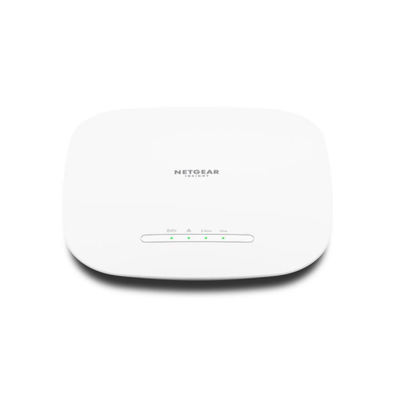NETGEAR AX3000 Dual-Band PoE Multi-Gig Insigh WAX615 3000 Mbit/s Blanco Energía sobre Ethernet (PoE)