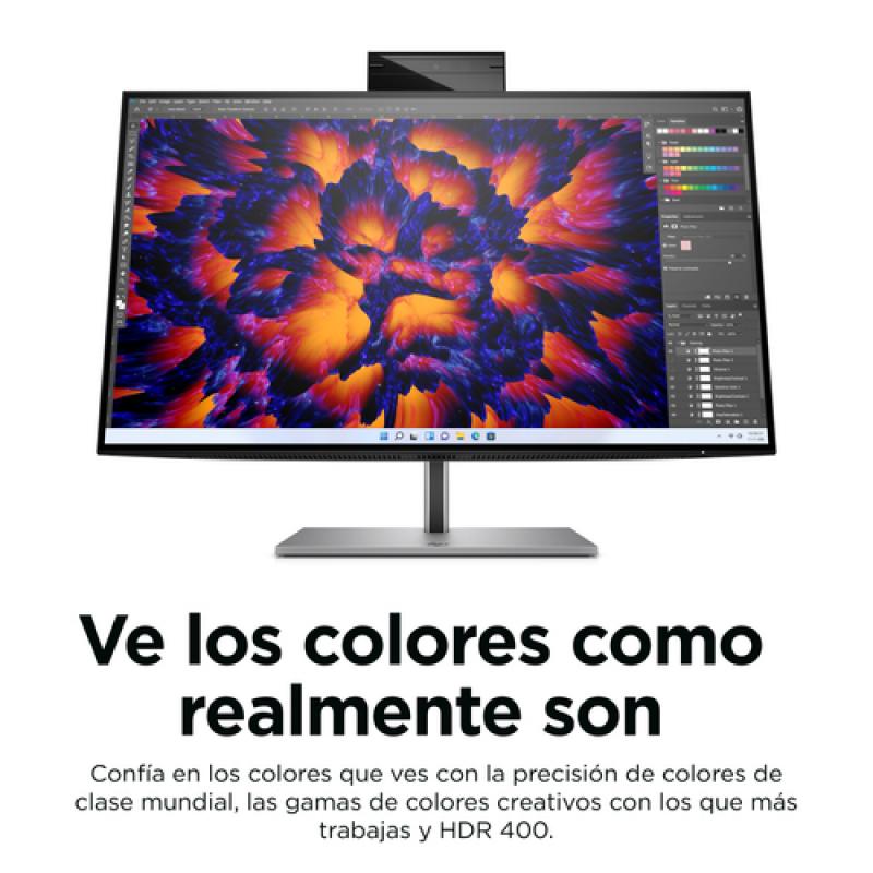 HP Z24m G3 60,5 cm (23.8") 2560 x 1440 Pixeles Quad HD Plata