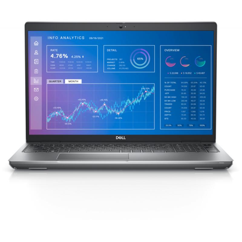 DELL Precision 3571 i7-12700H Estación de trabajo móvil 39,6 cm (15.6") Full HD Intel® Core™ i7 32 GB DDR5-SDRAM 512 GB SSD NVID
