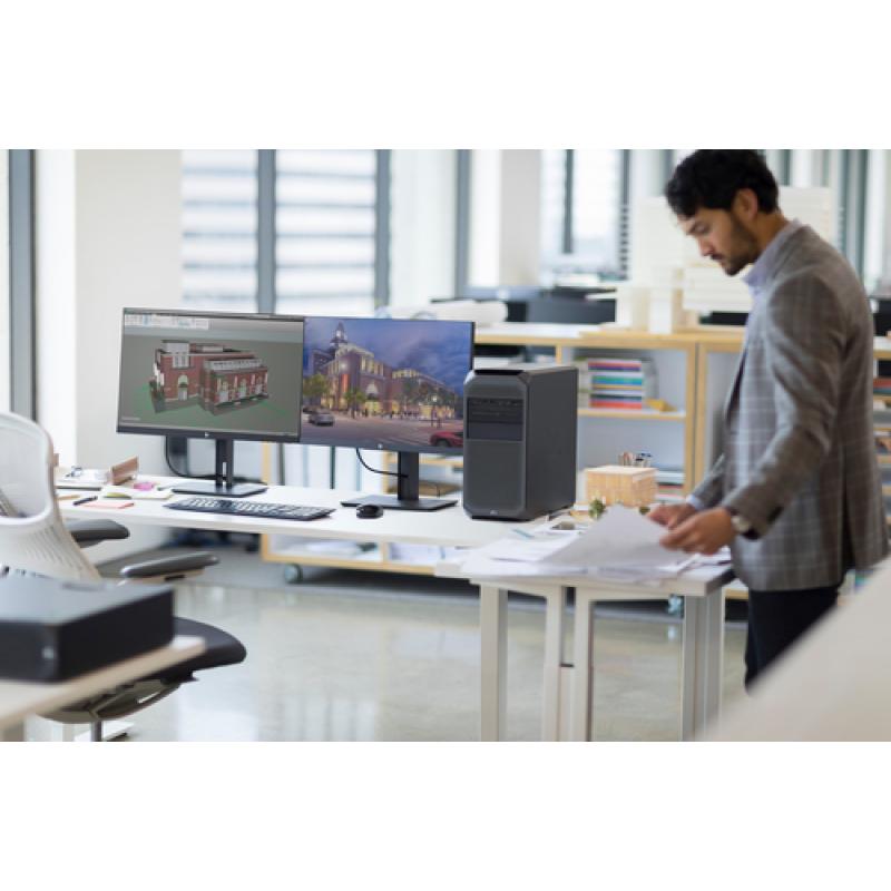 HP Z4 G4 W-2223 Torre Intel® Xeon® W 16 GB DDR4-SDRAM 512 GB SSD Windows 10 Pro Puesto de trabajo Negro