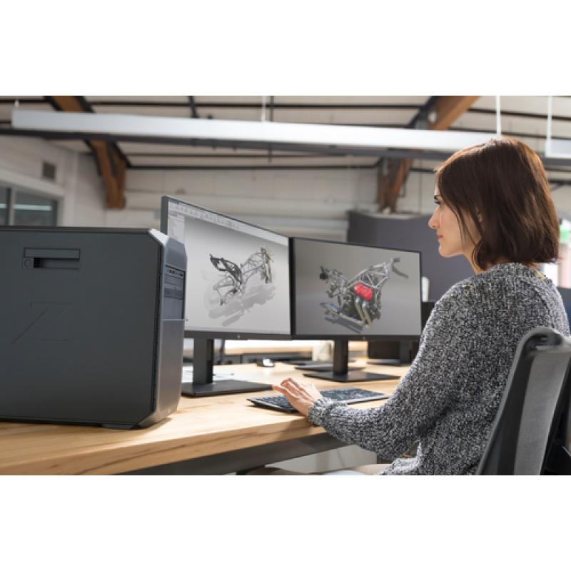 HP Z4 G4 W-2223 Torre Intel® Xeon® W 16 GB DDR4-SDRAM 512 GB SSD Windows 10 Pro Puesto de trabajo Negro