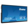 iiyama TE8604MIS-B3AG pizarra y accesorios interactivos 2,18 m (86") 3840 x 2160 Pixeles Pantalla táctil Negro