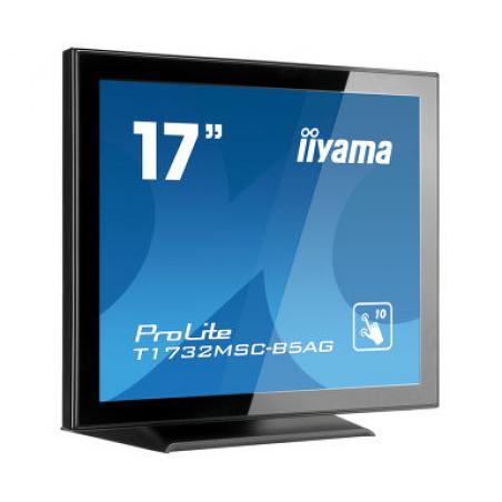 iiyama ProLite T1732MSC-B5AG pantalla para PC 43,2 cm (17") 1280 x 1024 Pixeles LED Pantalla táctil Negro