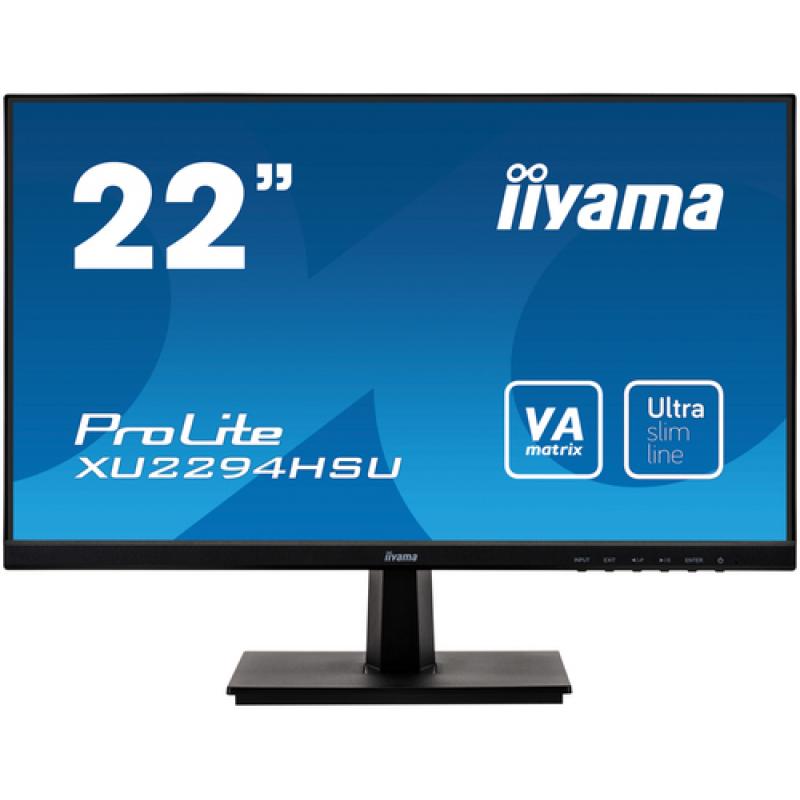 iiyama ProLite XU2294HSU-B1 LED display 54,6 cm (21.5") 1920 x 1080 Pixeles Full HD Negro