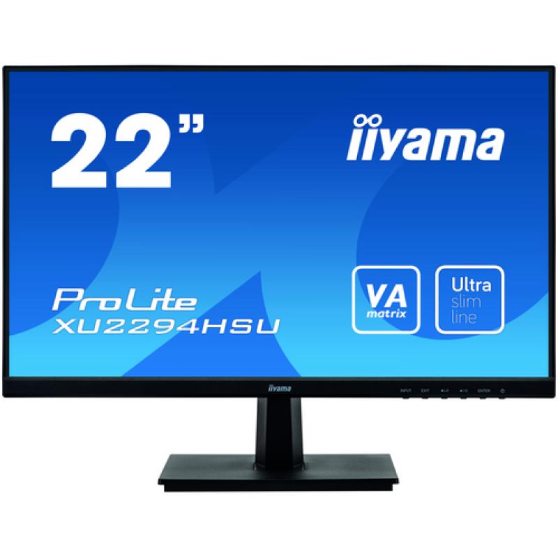 iiyama ProLite XU2294HSU-B1 LED display 54,6 cm (21.5") 1920 x 1080 Pixeles Full HD Negro