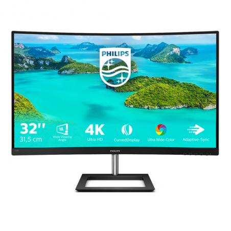 Philips E Line 328E1CA/00 LED display 80 cm (31.5") 3840 x 2160 Pixeles 4K Ultra HD LCD Negro