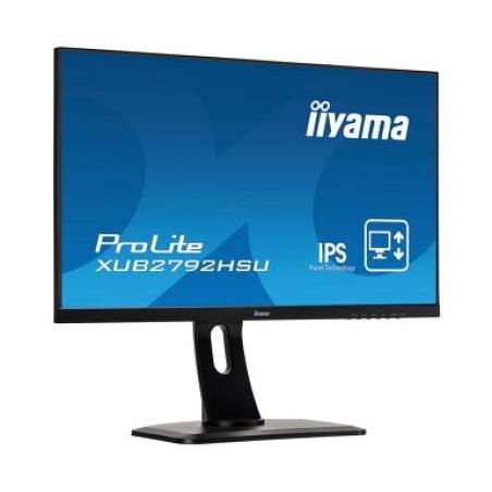 iiyama ProLite XUB2792HSU-B1 LED display 68,6 cm (27") 1920 x 1080 Pixeles Full HD LCD Negro