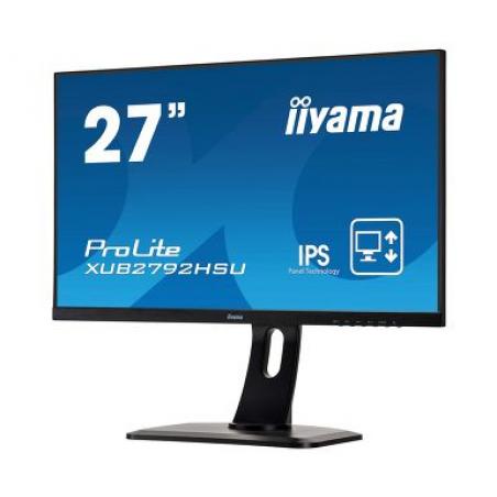 iiyama ProLite XUB2792HSU-B1 LED display 68,6 cm (27") 1920 x 1080 Pixeles Full HD LCD Negro