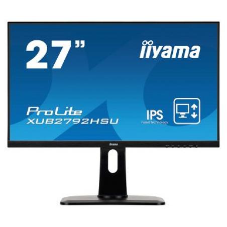 iiyama ProLite XUB2792HSU-B1 LED display 68,6 cm (27") 1920 x 1080 Pixeles Full HD LCD Negro