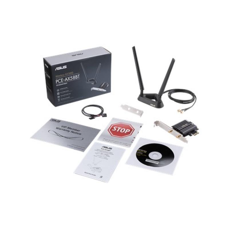 ASUS PCE-AX58BT Interno WLAN / Bluetooth 2402 Mbit/s