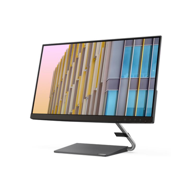 Lenovo Q24h 60,5 cm (23.8") 2560 x 1440 Pixeles Quad HD LED Gris