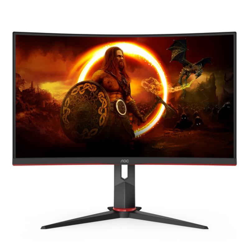 AOC C27G2U/BK LED display 68,6 cm (27") 1920 x 1080 Pixeles Full HD Negro, Rojo