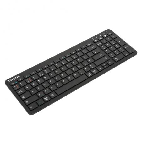 Targus AKB863UK teclado Bluetooth QWERTY Inglés del Reino Unido Negro