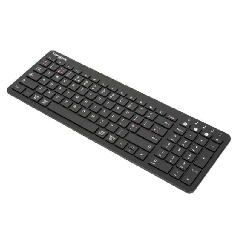 Targus AKB863UK teclado Bluetooth QWERTY Inglés del Reino Unido Negro
