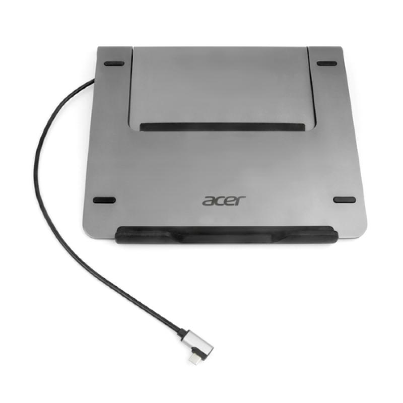 Acer HP.DSCAB.012 soporte para ordenador portátil 39,6 cm (15.6") Plata