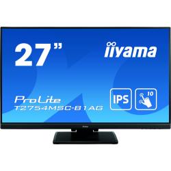 iiyama ProLite T2754MSC-B1AG pantalla para PC 68,6 cm (27") 1920 x 1080 Pixeles Full HD LED Pantalla táctil Multi-usuario Negro