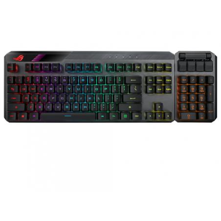 ASUS ROG Claymore II teclado RF inalámbrica + USB QWERTY Negro