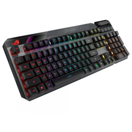 ASUS ROG Claymore II teclado RF inalámbrica + USB QWERTY Negro