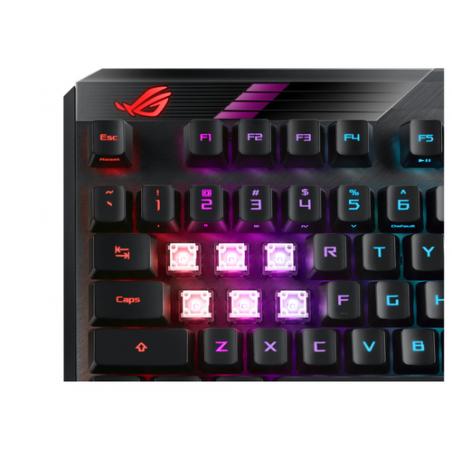 ASUS ROG Claymore II teclado RF inalámbrica + USB QWERTY Negro