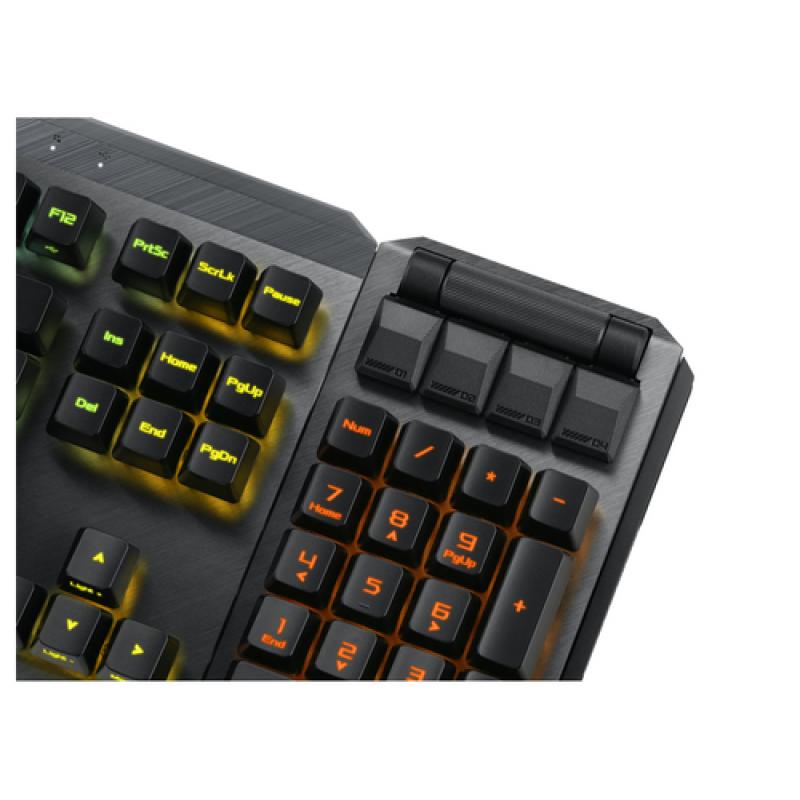 ASUS ROG Claymore II teclado RF inalámbrica + USB QWERTY Negro