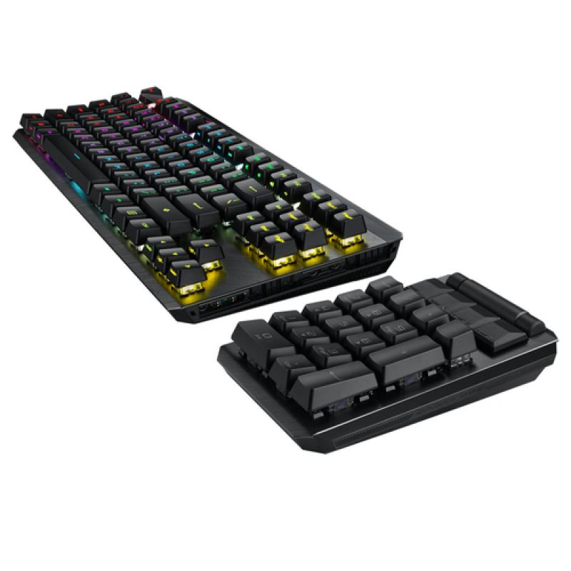 ASUS ROG Claymore II teclado RF inalámbrica + USB QWERTY Negro
