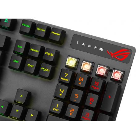 ASUS ROG Strix Scope RX teclado USB QWERTY Negro