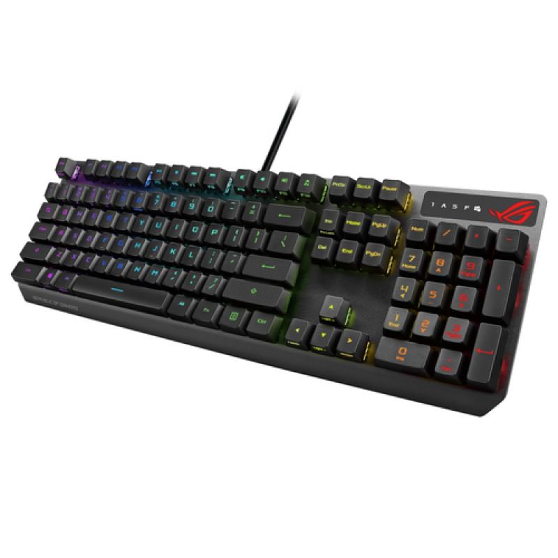 ASUS ROG Strix Scope RX teclado USB QWERTY Negro