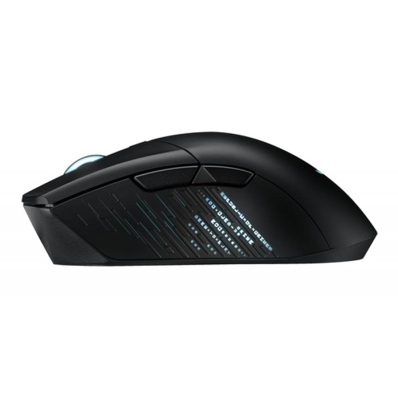 ASUS ROG Gladius III Wireless ratón mano derecha RF Wireless + Bluetooth + USB Type-A Óptico 19000 DPI