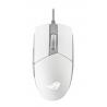 ASUS ROG Strix Impact II Moonlight White ratón Ambidextro USB tipo A Óptico 6200 DPI