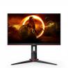 AOC 24G2SPU/BK pantalla para PC 60,5 cm (23.8") 1920 x 1080 Pixeles Full HD Negro, Rojo