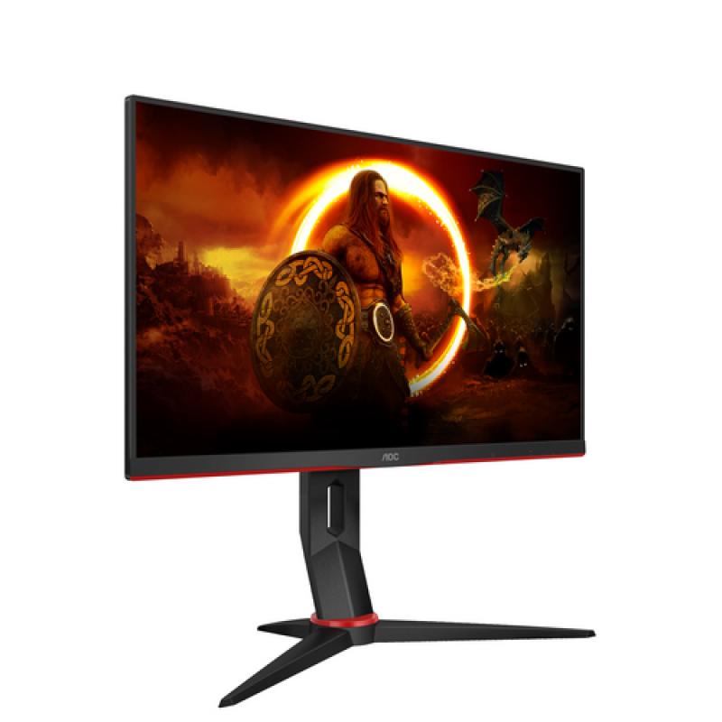 AOC 24G2SPU/BK pantalla para PC 60,5 cm (23.8") 1920 x 1080 Pixeles Full HD Negro, Rojo