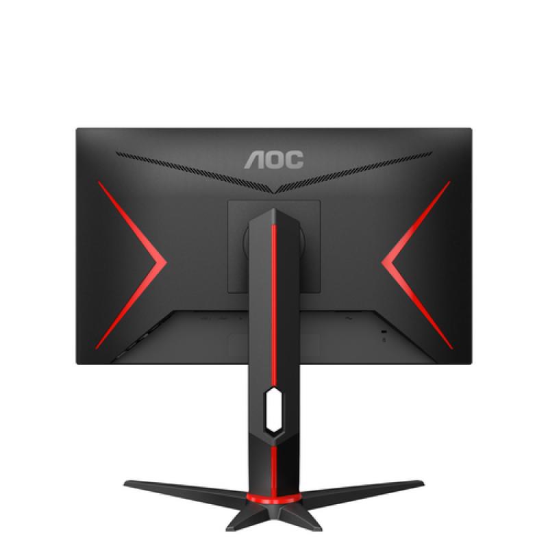 AOC 24G2SPU/BK pantalla para PC 60,5 cm (23.8") 1920 x 1080 Pixeles Full HD Negro, Rojo