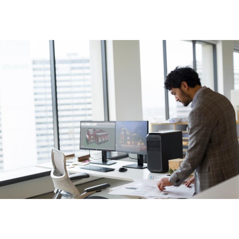 HP Z4 G4 i9-10920X Torre Intel® Core™ i9 32 GB DDR4-SDRAM 1000 GB SSD Windows 10 Pro Puesto de trabajo Negro