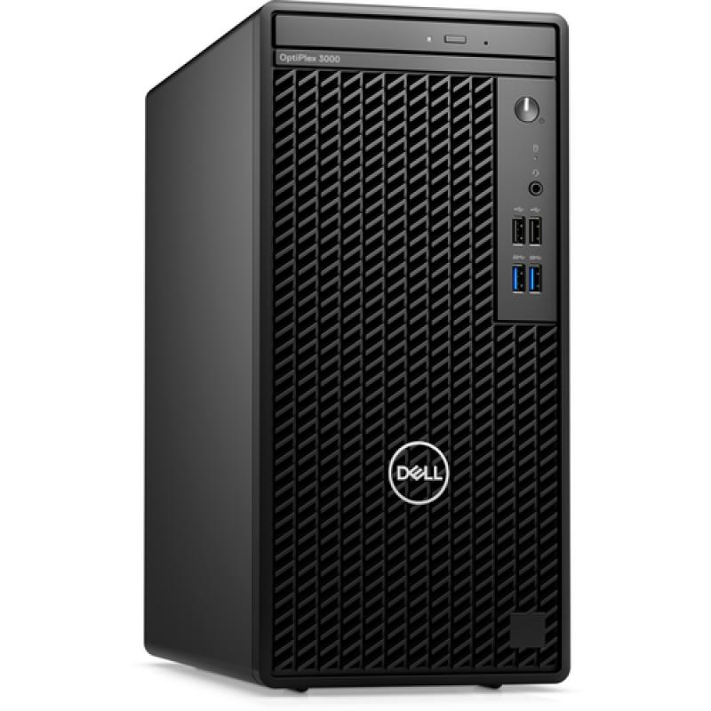 DELL OptiPlex 3000 i5-12500 Torre Intel® Core™ i5 8 GB DDR4-SDRAM 256 GB SSD Windows 10 Pro PC Negro