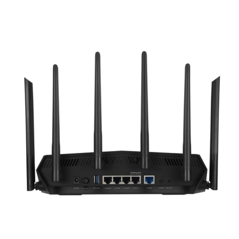 ASUS TUF Gaming AX5400 router inalámbrico Gigabit Ethernet Doble banda (2,4 GHz / 5 GHz) 5G Negro