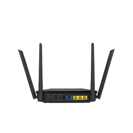 ASUS RT-AX53U router inalámbrico Gigabit Ethernet Doble banda (2,4 GHz / 5 GHz) 4G Negro