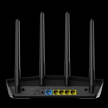 ASUS RT-AX55 router inalámbrico Gigabit Ethernet Doble banda (2,4 GHz / 5 GHz) 4G Negro