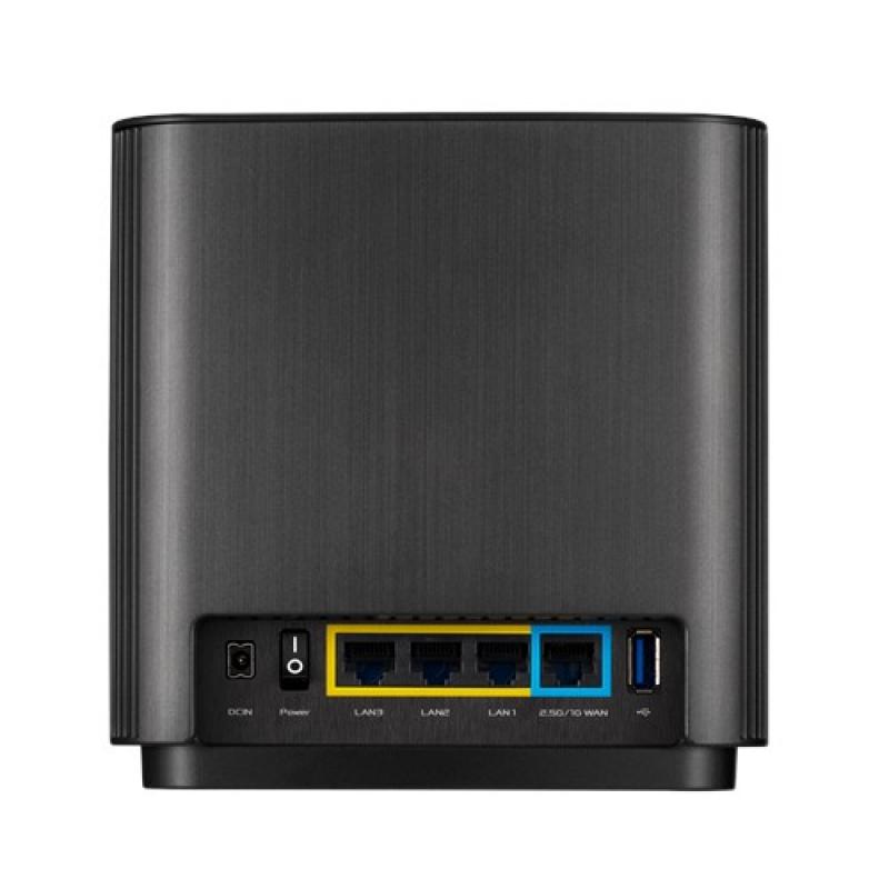 ASUS ZenWiFi AX (XT8) router inalámbrico Gigabit Ethernet Tribanda (2,4 GHz/5 GHz/5 GHz) 4G Negro