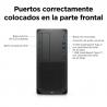 HP Z2 Tower G9 i7-12700K Torre Intel® Core™ i7 16 GB DDR5-SDRAM 512 GB SSD Windows 10 Pro Puesto de trabajo Negro