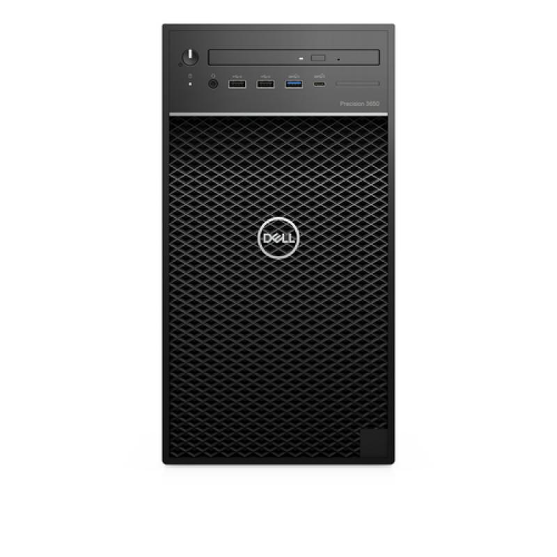 DELL Precision 3650 i7-10700K Torre Intel® Core™ i7 32 GB DDR4-SDRAM 512 GB SSD Windows 10 Pro Puesto de trabajo Negro