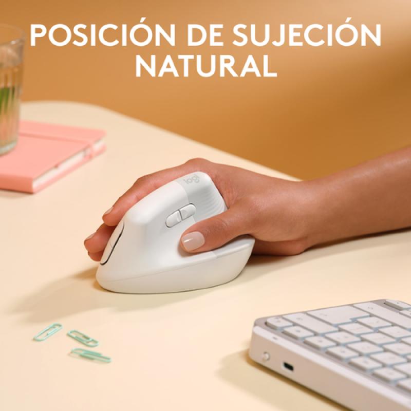 Logitech Lift for Mac ratón mano derecha RF inalámbrico 4000 DPI